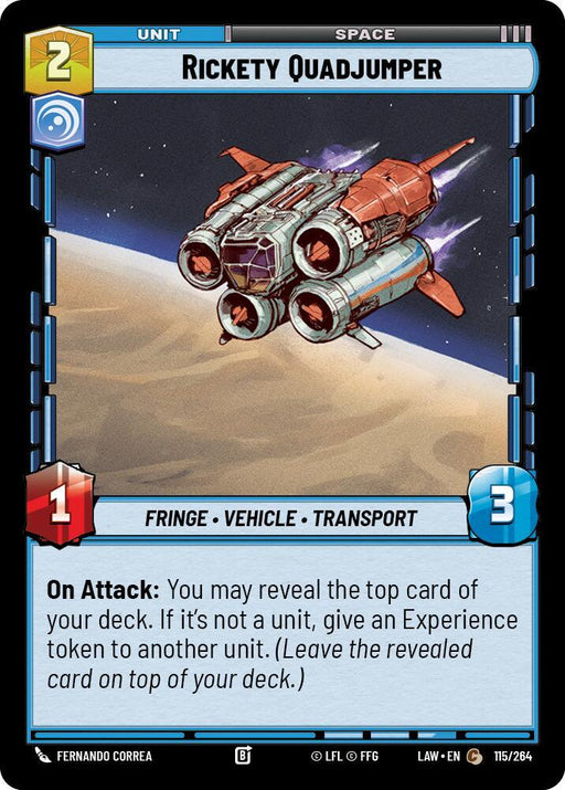 Rickety Quadjumper (115/264) (115/264) [A Lawless Time] - for just $0.10! 