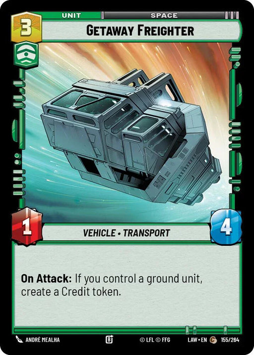 Getaway Freighter (155/264) (155/264) [A Lawless Time] - for just $0.10! 