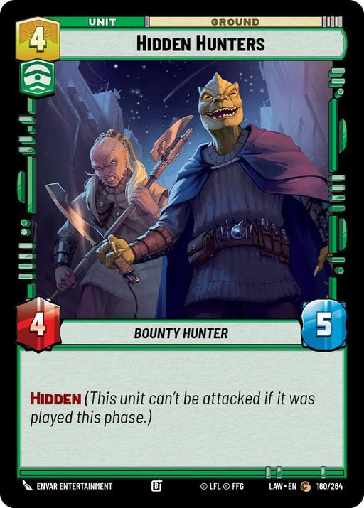 Hidden Hunters (160/264) (160/264) [A Lawless Time] - for just $0.10! 