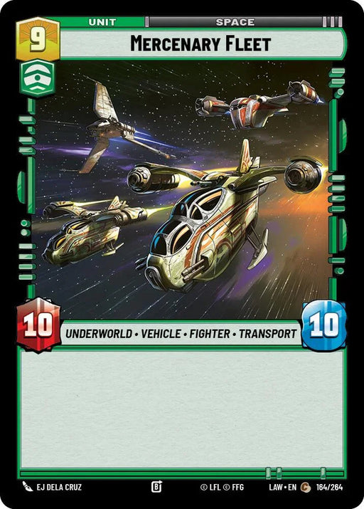 Mercenary Fleet (164/264) (164/264) [A Lawless Time] - for just $0.10! 