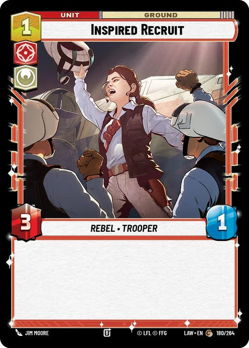 Inspired Recruit (180/264) (180/264) [A Lawless Time] - for just $0.10! 