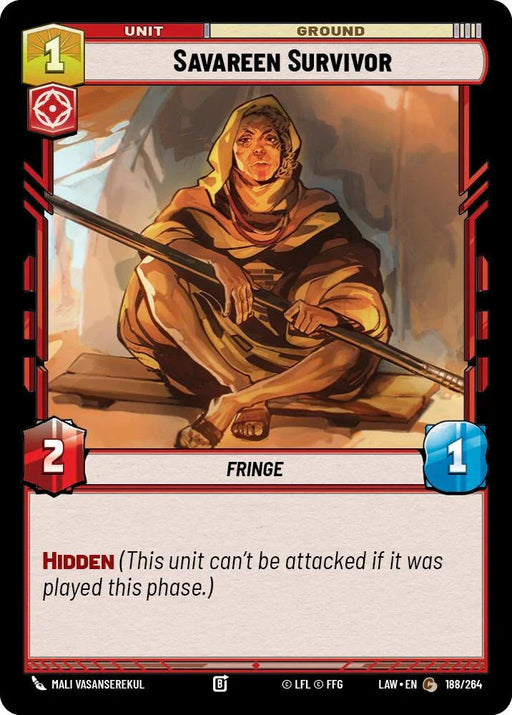 Savareen Survivor (188/264) (188/264) [A Lawless Time] - for just $0.10! 