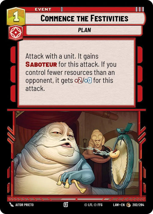 Commence the Festivities (202/264) (202/264) [A Lawless Time] - for just $0.10! 