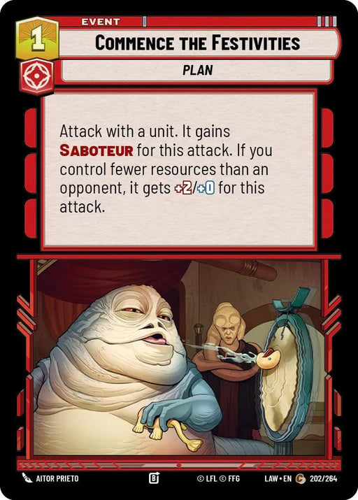 Commence the Festivities (202/264) (202/264) [A Lawless Time] - for just $0.10! 