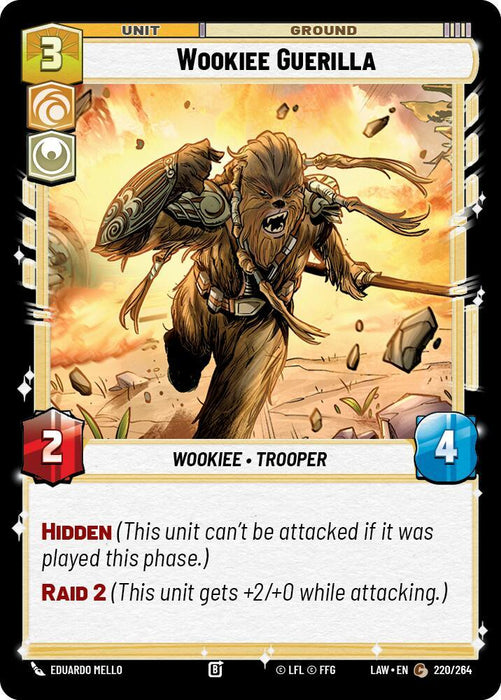 Wookiee Guerilla (220/264) (220/264) [A Lawless Time] - for just $0.10! 