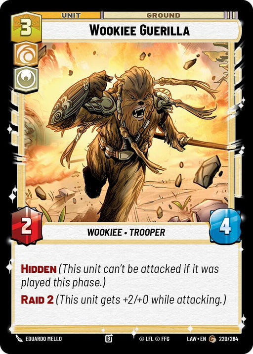 Wookiee Guerilla (220/264) (220/264) [A Lawless Time] - for just $0.10! 
