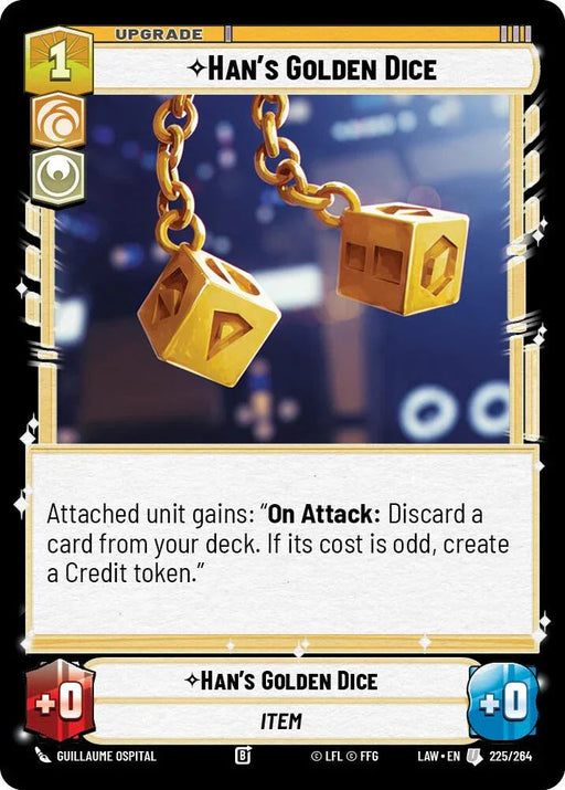 Han's Golden Dice (225/264) (225/264) [A Lawless Time] - for just $0.10! 