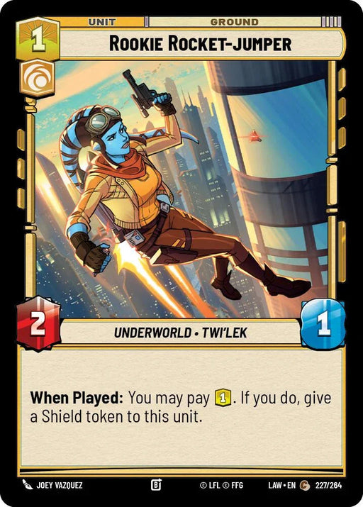 Rookie Rocket-Jumper (227/264) (227/264) [A Lawless Time] - for just $0.10! 