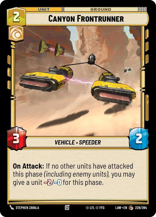 Canyon Frontrunner (228/264) (228/264) [A Lawless Time] - for just $0.10! 
