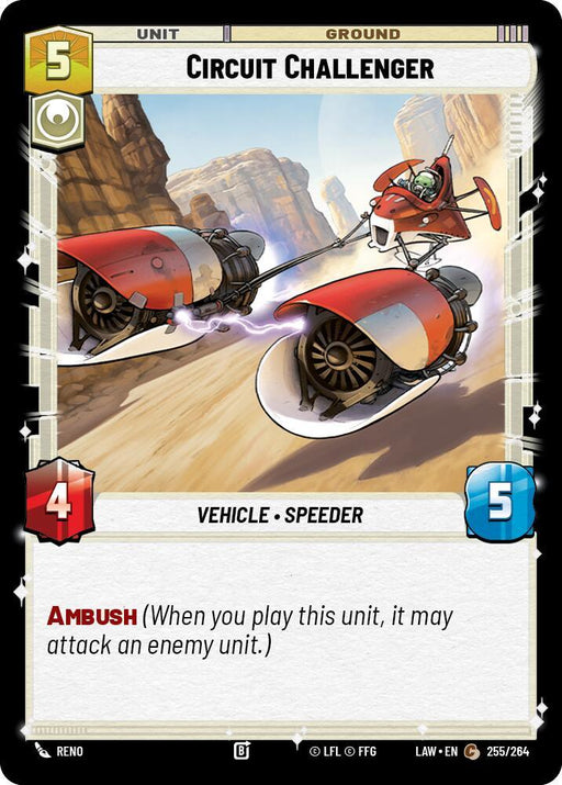 Circuit Challenger (255/264) (255/264) [A Lawless Time] - for just $0.10! 