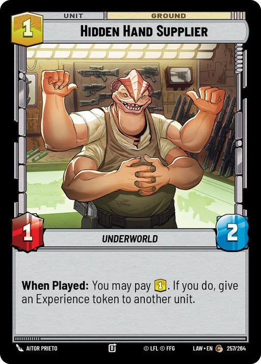 Hidden Hand Supplier (257/264) (257/264) [A Lawless Time] - for just $0.10! 