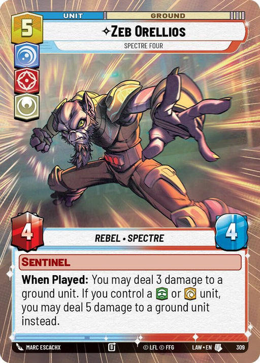 Zeb Orellios - Spectre Four (309) (Hyperspace) (309) [A Lawless Time] - for just $0.20! 