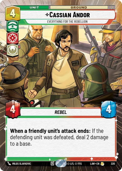 Cassian Andor - Everything for the Rebellion (320) (Hyperspace) (320) [A Lawless Time] - for just $0.30! 