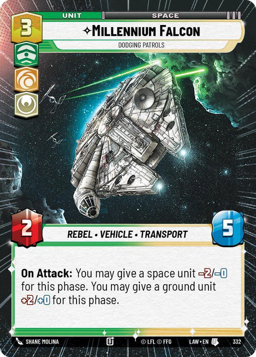 Millennium Falcon - Dodgin Patrols (332) (Hyperspace) (332) [A Lawless Time] - for just $0.20! 