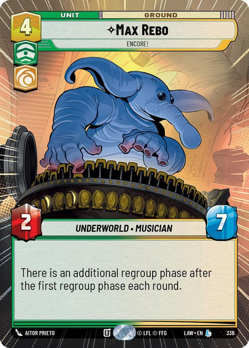 Max Rebo - Encore! (336) (Hyperspace) (336) [A Lawless Time] - for just $7! 