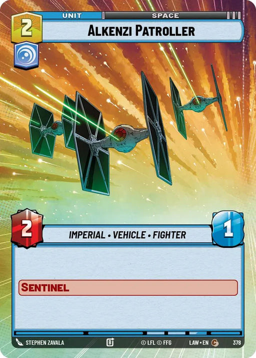Alkenzi Patroller (378) (Hyperspace) (378) [A Lawless Time] - for just $0.10! 