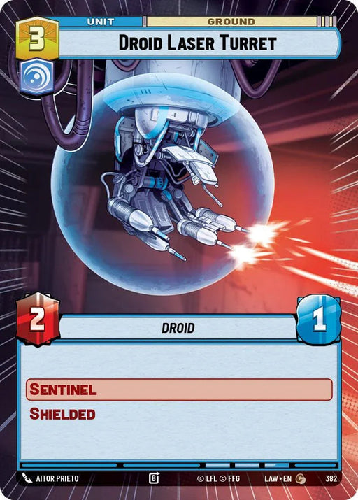 Droid Laser Turret (382) (Hyperspace) (382) [A Lawless Time] - for just $0.10! 