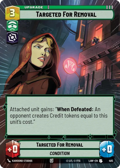 Targeted for Removal (405) (Hyperspace) (405) [A Lawless Time] - for just $0.10! 