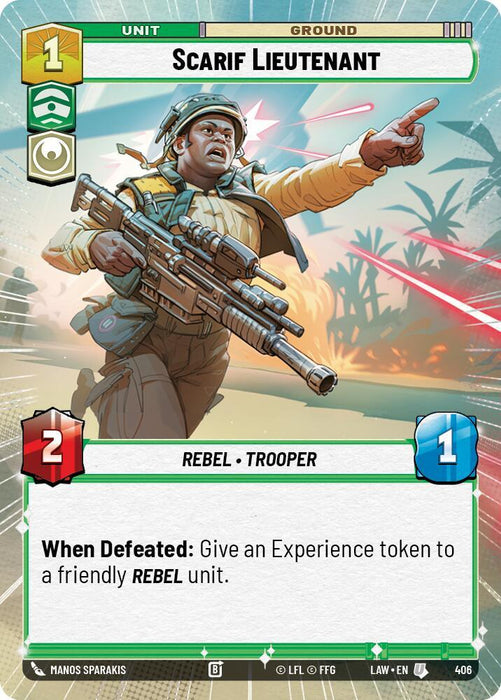 Scarif Lieutenant (406) (Hyperspace) (406) [A Lawless Time] - for just $0.10! 