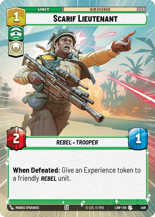 Scarif Lieutenant (406) (Hyperspace) (406) [A Lawless Time] - for just $0.15! 