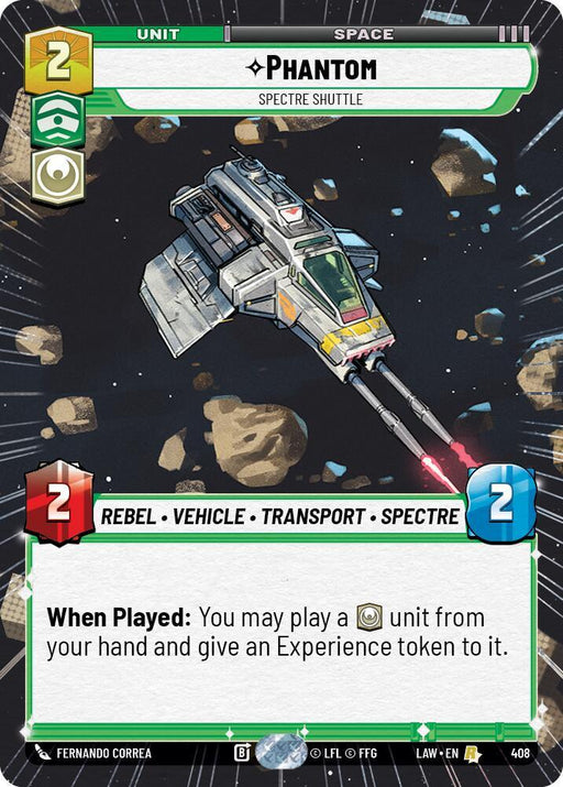 Phantom - Spectre Shuttle (408) (Hyperspace) (408) [A Lawless Time] - for just $0.35! 