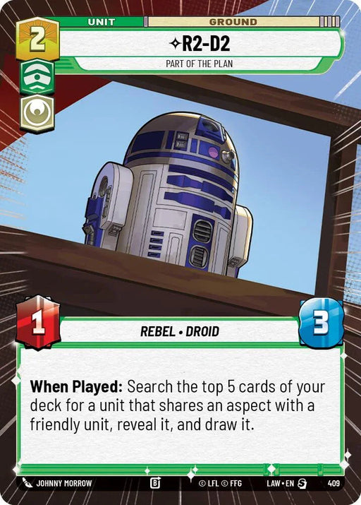 R2-D2 - Part of the Plan (409) (Hyperspace) (409) [A Lawless Time] - for just $0.25! 