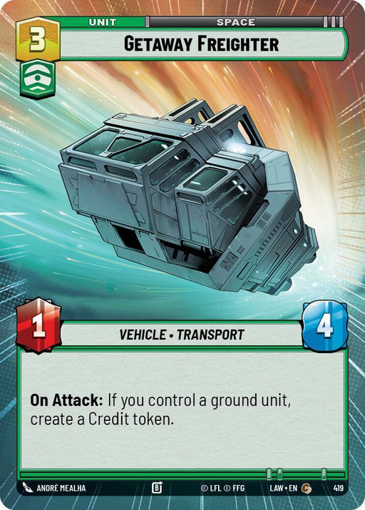 Getaway Freighter (419) (Hyperspace) (419) [A Lawless Time] - for just $0.10! 