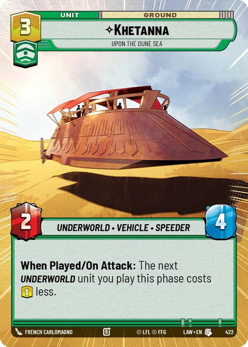 Khetanna - Upon the Dune Sea (422) (Hyperspace) (422) [A Lawless Time] - for just $0.10! 