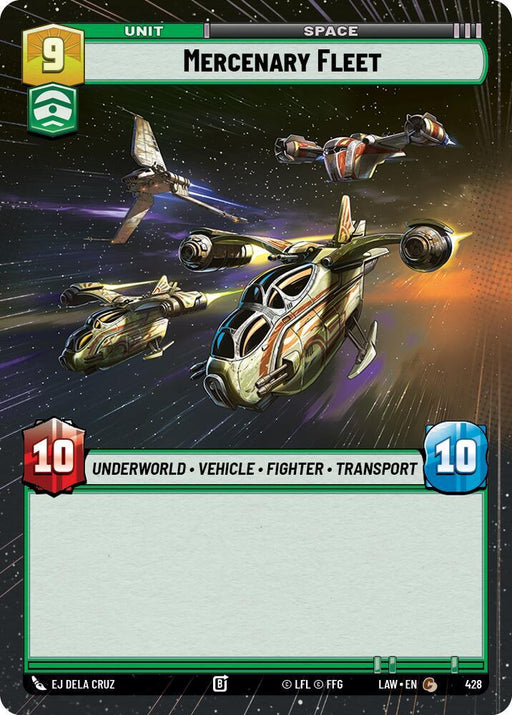 Mercenary Fleet (428) (Hyperspace) (428) [A Lawless Time] - for just $0.10! 