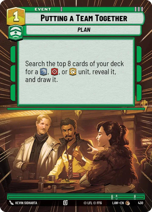 Putting a Team Together (430) (Hyperspace) (430) [A Lawless Time] - for just $0.10! 