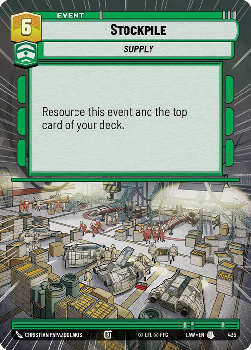 Stockpile (435) (Hyperspace) (435) [A Lawless Time] - for just $0.15! 
