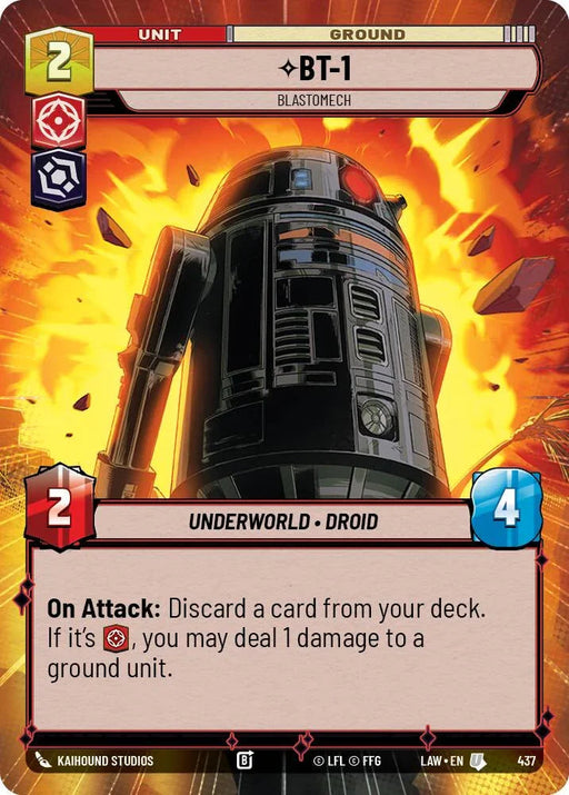 BT-1 - Blastomech (437) (Hyperspace) (437) [A Lawless Time] - for just $0.45! 