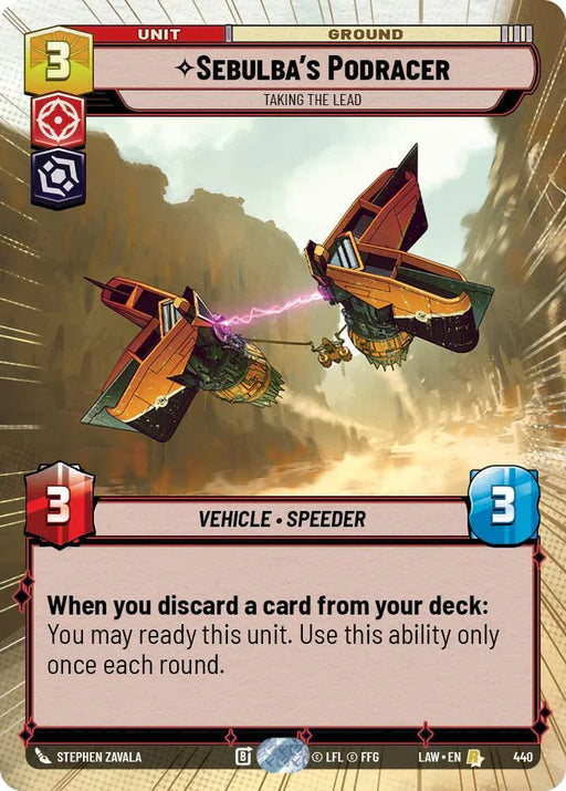 Sebulba's Podracer - Taking the Lead (440) (Hyperspace) (440) [A Lawless Time] - for just $1! 