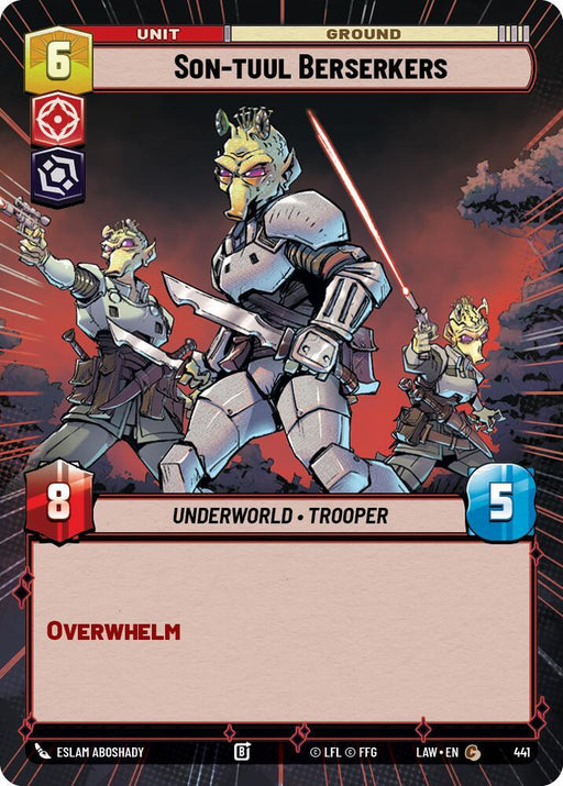 Son-tuul Berserkers (441) (Hyperspace) (441) [A Lawless Time] - for just $0.10! 