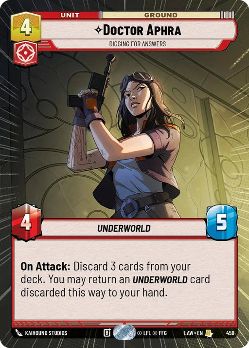 Doctor Aphra - Digging for Answers (458) (Hyperspace) (458) [A Lawless Time] - for just $0.35! 