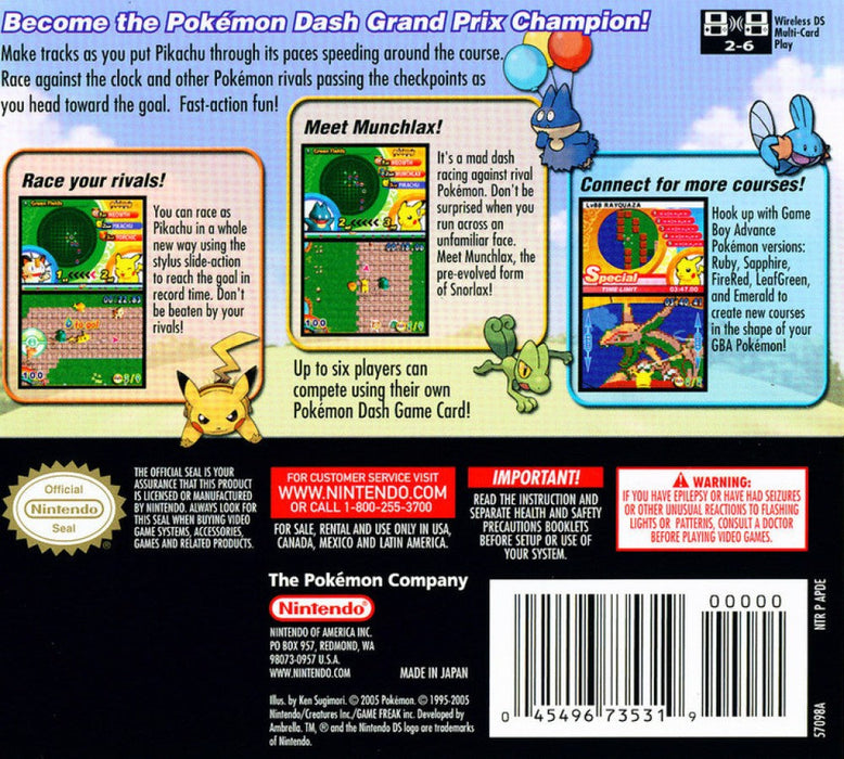 Pokemon Dash – Nintendo DS (DS) - for just $24.99! 