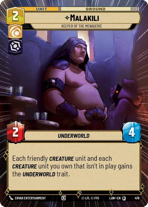 Malakili - Keeper of the Menagerie (476) (Hyperspace) (476) [A Lawless Time] - for just $0.15! 
