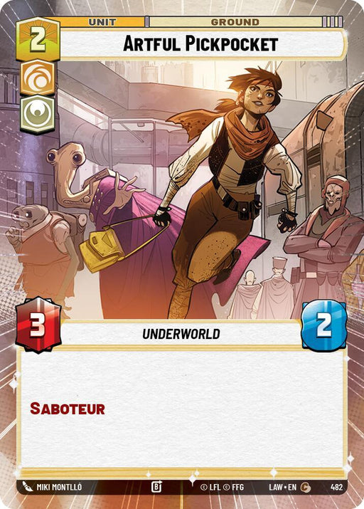 Artful Pickpocket (482) (Hyperspace) (482) [A Lawless Time] - for just $0.10! 
