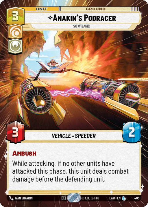 Anakin's Podracer - So Wizard! (483) (Hyperspace) (483) [A Lawless Time] - for just $4.55! 