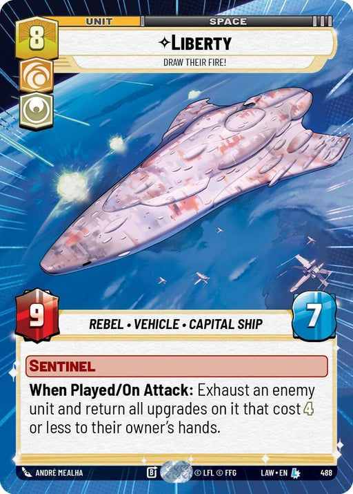 Liberty - Draw Their Fire! (488) (Hyperspace) (488) [A Lawless Time] - for just $15.10! 