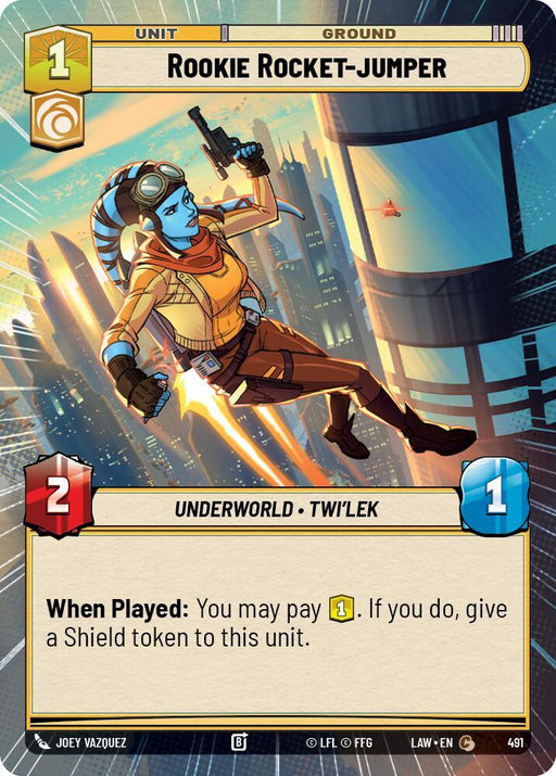 Rookie Rocket-Jumper (491) (Hyperspace) (491) [A Lawless Time] - for just $0.10! 