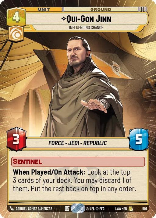 Qui-Gon Jinn - Influencing Chance (501) (Hyperspace) (501) [A Lawless Time] - for just $2.45! 