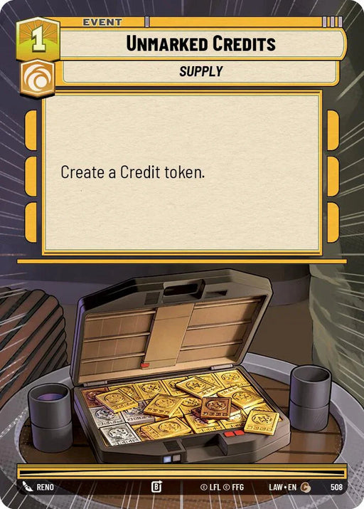 Unmarked Credits (508) (Hyperspace) (508) [A Lawless Time] - for just $0.10! 
