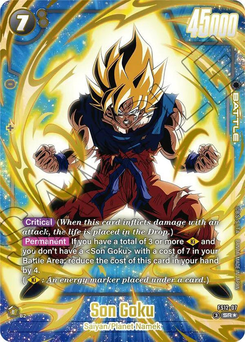 Son Goku (FS12-07) (Gold) [Starter Deck EX: The Beat of Ki] - for just $11.15! 