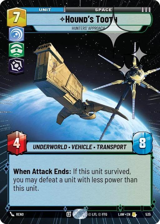 Hound's Tooth - Hunters' Approach (297) (Hyperspace Foil) (297) [A Lawless Time] - for just $0.20! 
