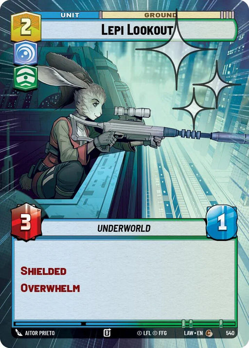 Lepi Lookout (302) (Hyperspace Foil) (302) [A Lawless Time] - for just $0.10! 