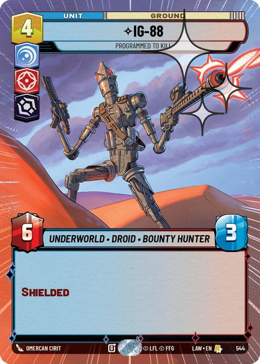 IG-88 - Programmed to Kill (306) (Hyperspace Foil) (306) [A Lawless Time] - for just $0.50! 