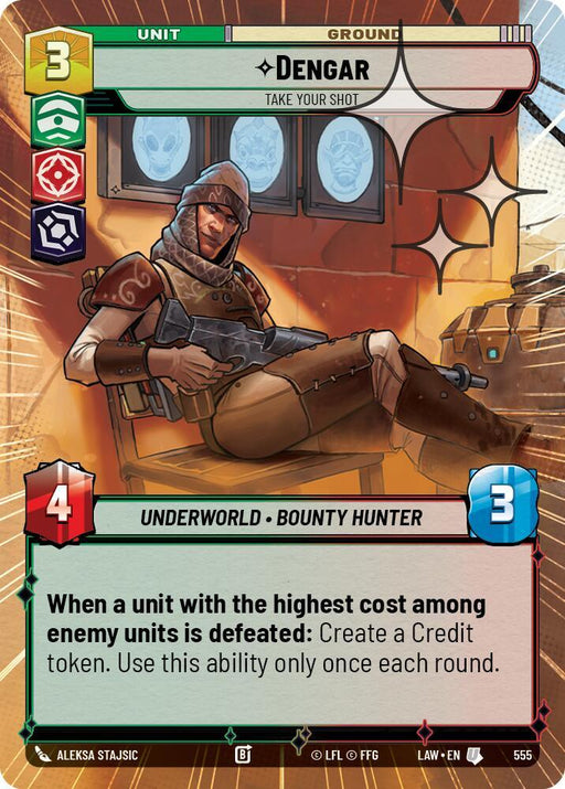 Dengar - Take Your Shot (317) (Hyperspace Foil) (317) [A Lawless Time] - for just $0.15! 