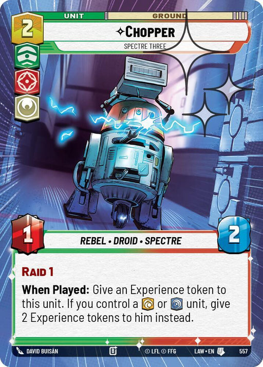 Chopper - Spectre Three (319) (Hyperspace Foil) (319) [A Lawless Time] - for just $0.15! 