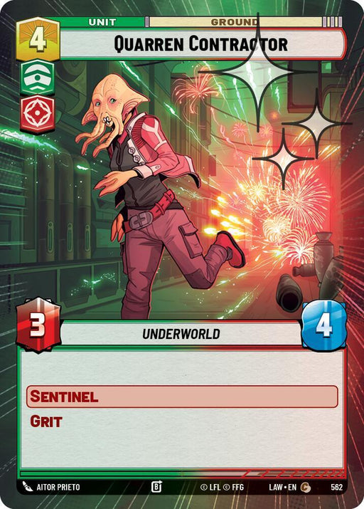 Quarren Contractor (324) (Hyperspace Foil) (324) [A Lawless Time] - for just $0.10! 